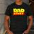 Dad Story Men's Casual T-Shirt Dark Grey