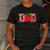 Dad Strawberry Birthday Men's Casual T-Shirt Dark Grey Dad Strawberry Birthday Men's Casual T-Shirt Dark Grey