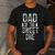 Dad Of The Sweet One Father's Day Daddy Men's Casual T-Shirt Dark Grey