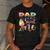 Dad Of The Sweet One Ice Cream 1St Birthday Party Men's Casual T-Shirt Dark Grey