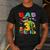 Dad Of The Three Rex 3Rd Birthday Boy Dinosaur T-Rex Men's Casual T-Shirt Dark Grey Dad Of The Three Rex 3Rd Birthday Boy Dinosaur T-Rex Men's Casual T-Shirt Dark Grey