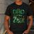 Dad Of The Two Rex Birthday Dinosaur Family Matching Men's Casual T-Shirt Dark Grey
