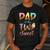 Dad Of The Two Sweet Birthday Girl Ice Cream Lovers 2nd Men's Casual T-Shirt Dark Grey