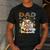 Dad Of The Two Wild Animal Safari 2Nd Birthday Party Men's Casual T-Shirt Dark Grey