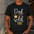 Dad Of The Wild One Shirt 1st Birthday First Thing Daddy Tee Men's Casual T-Shirt Dark Grey