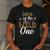 Dad Of The Wild One Zoo Themed 1st Birthday Party Men's Casual T-Shirt Dark Grey