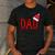 Dad Xmas PJs Christmas Pajamas And Xmas PJ Family Shirt Men's Casual T-Shirt Dark Grey