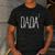 Dada 2 Shirt Pregnancy Announcement Tshirt Men's Casual T-Shirt Dark Grey