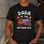 Dada Of The Birthday Boy Fire Truck Firefighter 1St Party Men's Casual T-Shirt Dark Grey