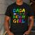 Dada Of The Birthday Girl Retro 80's Party Shirt Men's Casual T-Shirt Dark Grey Dada Of The Birthday Girl Retro 80's Party Shirt Men's Casual T-Shirt Dark Grey