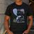 Dada Dad 1st Birthday Mermaid Oneder The Sea Family Matching Men's Casual T-Shirt Dark Grey