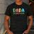 Dada Saurus Kids Dinosaur Birthday Party Family Matching Men's Casual T-Shirt Dark Grey