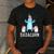Dadacorn Unicorn Lover Tee For Papa Dad And Kid Men's Casual T-Shirt Dark Grey