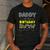 Daddy Of The Birthday Boy Bat Family Party Theme Boys Men's Casual T-Shirt Dark Grey