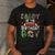 Daddy Of The Birthday Boy Game Day Football Men's Casual T-Shirt Dark Grey