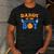Daddy Of The Birthday Boy Milk And Cookies Lover Men's Casual T-Shirt Dark Grey Daddy Of The Birthday Boy Milk And Cookies Lover Men's Casual T-Shirt Dark Grey