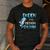 Daddy Of The Birthday Dolphin Family Matching Party Squad Men's Casual T-Shirt Dark Grey
