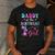 Daddy Of The Birthday For Girl Dinosaur T-Rex Party Family Men's Casual T-Shirt Dark Grey