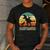 Daddy Dinosaur Daddysaurus 2 Kids For Dad Men's Casual T-Shirt Dark Grey