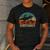 Daddy Dinosaur Daddysaurus 3 Three Kids Xmas Men's Casual T-Shirt Dark Grey