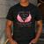 Daddy Girl I Used To Be His Angel Now He Is Mine Men's Casual T-Shirt Dark Grey