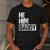 Daddy Lover Valentine Quote He Him Daddy Men's Casual T-Shirt Dark Grey