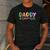 Daddy Saurus Kids Dinosaur Birthday Party Family Matching Men's Casual T-Shirt Dark Grey