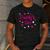 Daddy's Girl Shirt With Pink Lettering Men's Casual T-Shirt Dark Grey Daddy's Girl Shirt With Pink Lettering Men's Casual T-Shirt Dark Grey