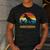 Daddysaurus Dad T Rex Dinosaur Men Men's Casual T-Shirt Dark Grey