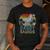 Daddysaurus T Rex Dinosaur Daddy Saurus Family Matching Men's Casual T-Shirt Dark Grey