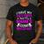I Have My Dad's Temper & My Mama's Mouth Daughter Kids Men's Casual T-Shirt Dark Grey