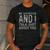 My Daughter And I Talk Shit About You Matching Dad Men's Casual T-Shirt Dark Grey