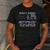 Deputy Sheriff Dad Much Cooler Fathers Day Thin Blue Line Men's Casual T-Shirt Dark Grey