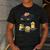 Despicable Me Minions Father's Day 1 Dad Cardboard Sign Men's Casual T-Shirt Dark Grey