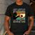 I Didn't Choose The Cat Dad Life Funny Cat Lovers Vintage Men's Casual T-Shirt Dark Grey