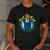 Disney Encanto Agustin Madrigal Best Dad Portrait Small Men's Casual T-Shirt Dark Grey
