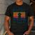 Dog Dad Vintage Poodle Dad Men's Casual T-Shirt Dark Grey
