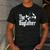 The Dogfather Dog Dad Dog Lover Men's Casual T-Shirt Dark Grey