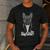 The Dogfather French Bulldog Dad Frenchie Papa T-Shirt Small Men's Casual T-Shirt Dark Grey