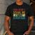 You Don't Scare Me I Have Seven Kids Mom Dad Vintage Retro Men's Casual T-Shirt Dark Grey You Don't Scare Me I Have Seven Kids Mom Dad Vintage Retro Men's Casual T-Shirt Dark Grey