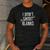 I Don't Shoot Blanks Dad Pregnancy Announcement T-Shirt Men's Casual T-Shirt Dark Grey