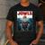Drooling Boxer Jowls Fawn Dog Mom Dog Dad Burger Men's Casual T-Shirt Dark Grey