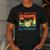 Drumming Basement Drum Set Drummer Rock Dad Grandpa Men's Casual T-Shirt Dark Grey