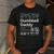 Dumbbell Daddy And Dad Gym Workout Father Men's Casual T-Shirt Dark Grey