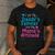 Family Tee I Got My Daddy's Temper And Mama's Attitude Men's Casual T-Shirt Dark Grey Family Tee I Got My Daddy's Temper And Mama's Attitude Men's Casual T-Shirt Dark Grey
