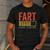 Fart Loading Please Wait Shirt Men Dad Joke Fathers Day Men's Casual T-Shirt Dark Grey