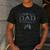Father Dad Daddy Husband Tshirt Gamer Dad Men's Casual T-Shirt Dark Grey