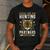 Father And Son Hunting Partners Dad And Son Hunting Buddies Men's Casual T-Shirt Dark Grey