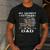 Father Veterans Day My Favorite Veteran Is My Dad For Kids Men's Casual T-Shirt Dark Grey