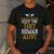 Father's Day By Tee Company New Dad First Time Father Keep Tiny Human Alive Adult Classic Fit Short Sleeve Men's Casual T-Shirt Dark Grey